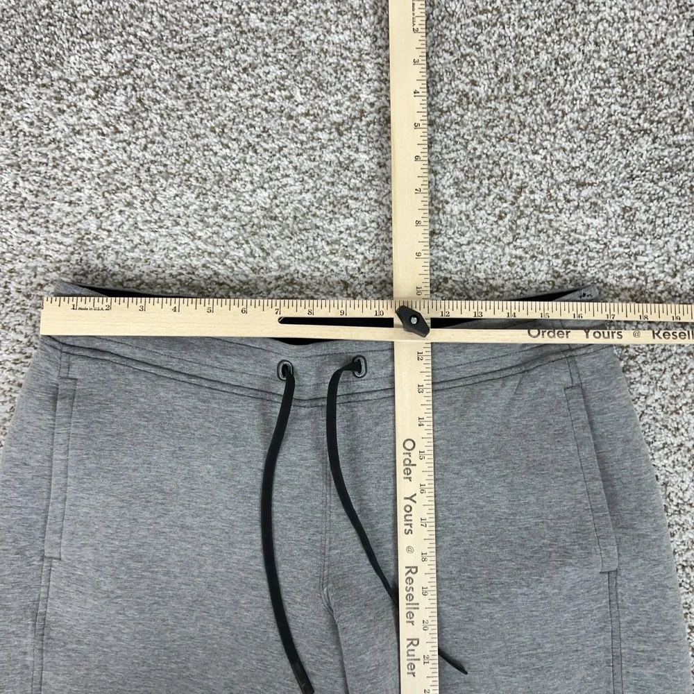 Lululemon Pants Womens 12 Gray‎ High Rise Jogger Sweatpants Pockets Yoga Gym